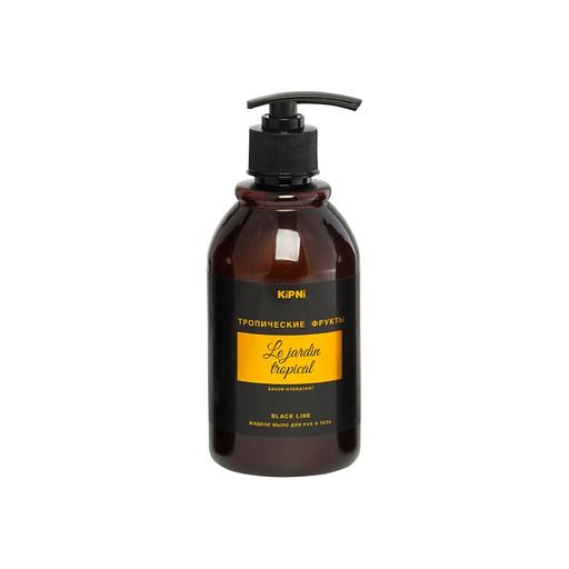 Мыло натуральное для рук и тела с дозатором KiPNi «Тропические фрукты» 380 мл, опт фото 1