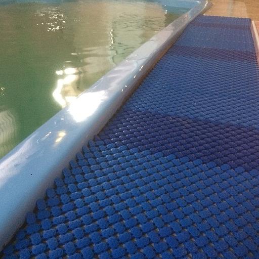 Противоскользящее модульное покрытие «Бриз» синий фото 9