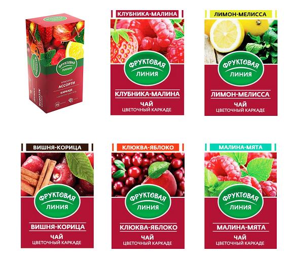 Чай каркаде классика Ассорти 25×1.5 г, опт фото 2