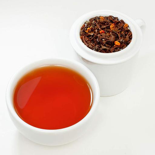 Чёрный чай с облепихой и кусочками яблока Svay «Golden Dreams» 20×4 г, опт фото 2