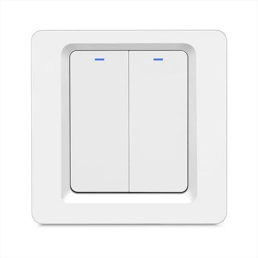 Умный Zigbee выключатель двухкнопочный Roximo SZBTN01-2 ОПТ фото 2