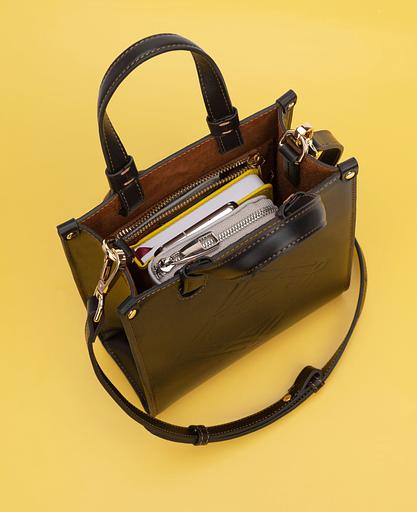 Сумка женская «Amedea mini» черная ОПТ фото 9