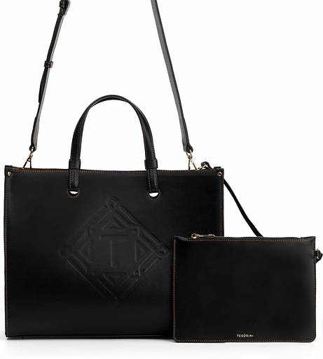 Сумка женская «Amedea maxi» черная ОПТ фото 5