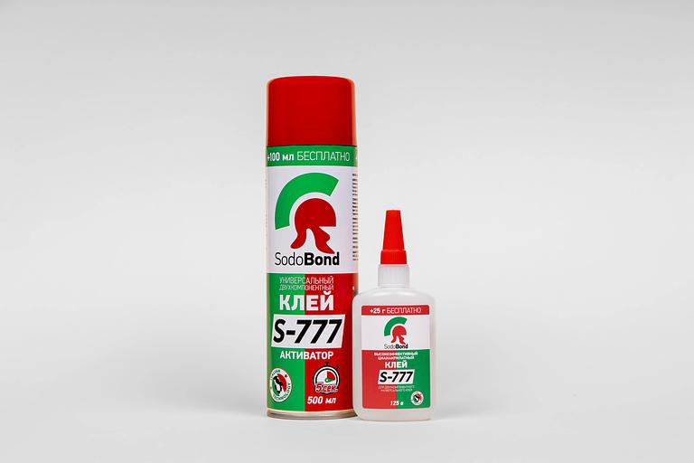 Двухкомпонентный клей S777, 500 мл фото 1