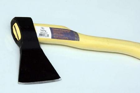 Топор хозяйственный кованый 0,8 кг., А0, в сборе ОПТ фото 1