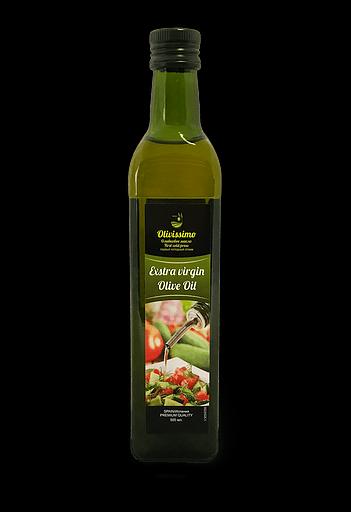 Масло оливковое «Olivissimo Extra Virgin» 0,5 л фото 1