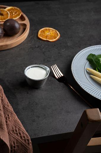 Салатник Billibarri «Sai Ya» 7 см, серый ОПТ фото 3