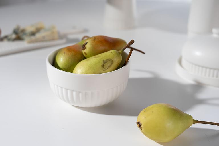 Салатник керамический Billibarri «Urban Fringe» 12 см, белый ОПТ фото 2