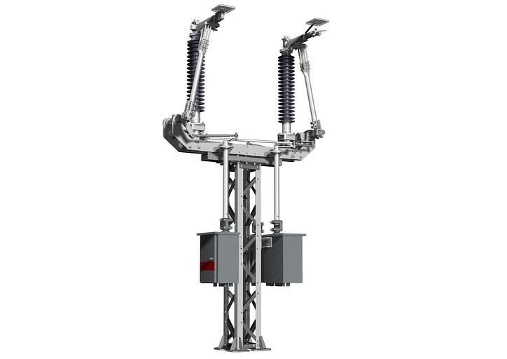 Разъединители горизонтально-поворотного типа РГНП-110/1000УХЛ1 фото 3