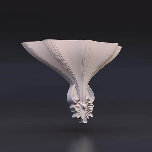 Светильник 3D из гипса «Светильник №6» фото 1