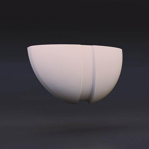 Светильник 3D из гипса «Светильник №4» фото 1