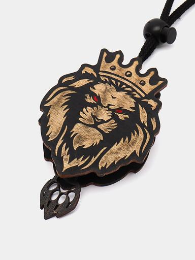 Ароматизатор воздуха для автомобиля Аром Д’Боч «Звери» лев светлый ОПТ фото 1