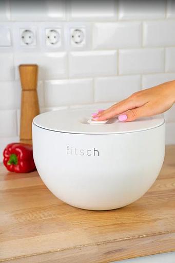 Термомиска с крышкой Fitsch, 5 литров, белая фото 2