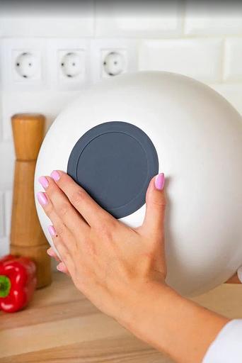 Термомиска с крышкой Fitsch, 5 литров, белая фото 5