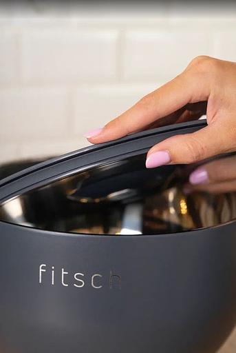 Термомиска с крышкой Fitsch, 5 литров, серая фото 3