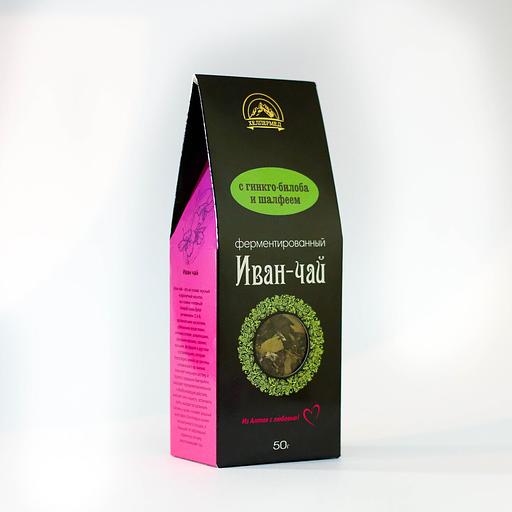 Иван чай с гинкго-билоба и шалфеем ОПТ фото 1