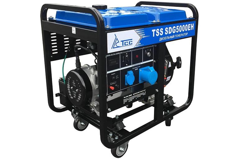 Дизельный генератор TSS SDG 5000EH фото 1