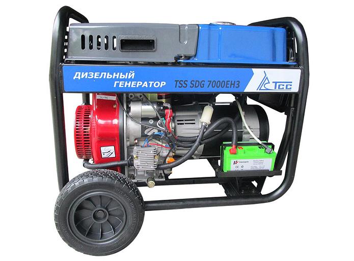 Дизельный генератор TSS SDG 7000EH3 фото 3