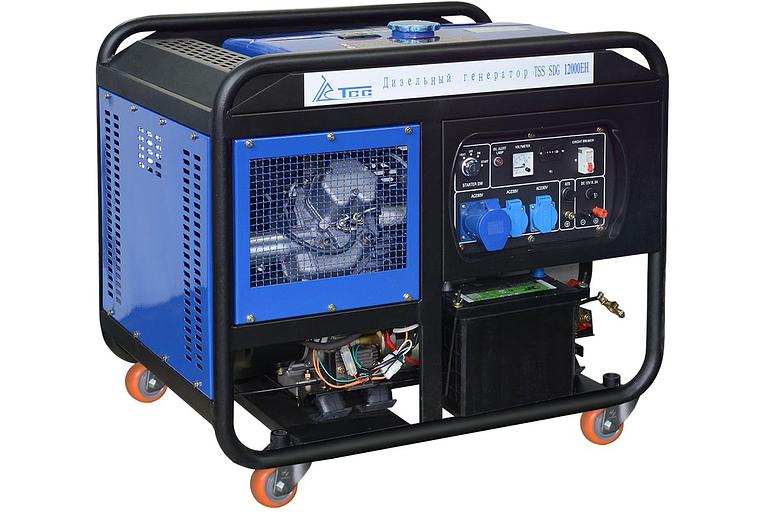 Дизельный генератор TSS SDG 12000EH фото 1