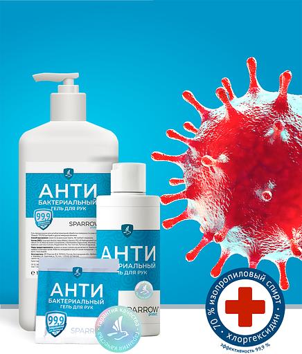 Антибактериальный гель для рук, опт фото 1