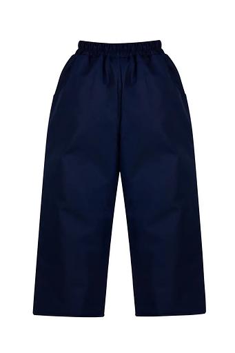 Брюки на поясе, синий, опт фото 1