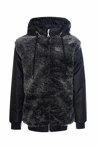 Куртка детская еврозима, черный, опт фото 2