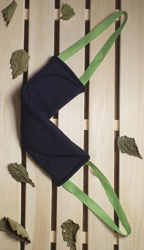 Мочалка тканевая «Два в одном» 40х12 см ОПТ фото 5