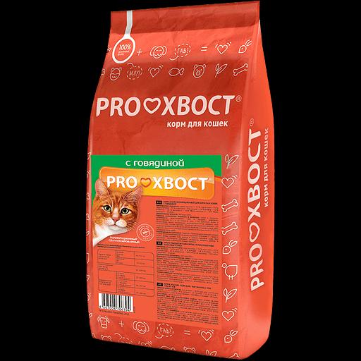 Сухой корм для кошек Прохвост «Говядина», 10 кг ОПТ фото 1
