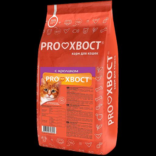 Сухой корм для кошек Прохвост «Кролик», 10 кг ОПТ фото 1