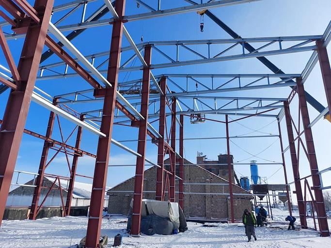 Производственное здание в теплом исполнении фото 2