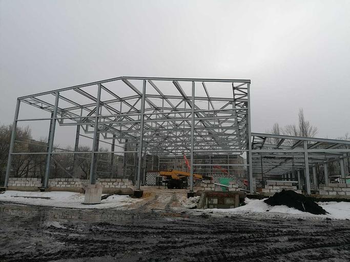 Спортивное сооружени в теплом исполнении фото 3