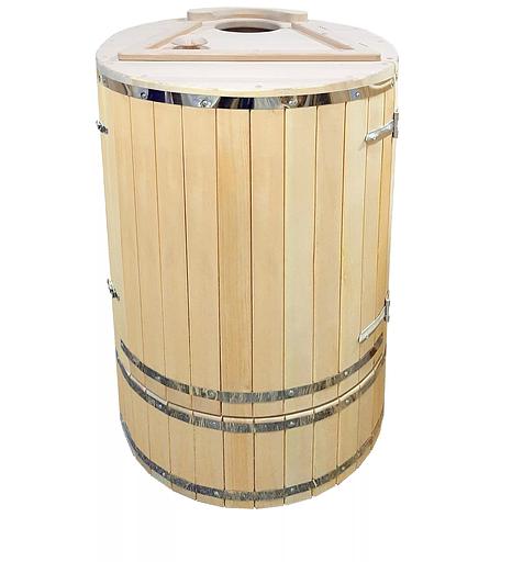 Phyto-barrel “Oval with bevel” 40 mm with steam generator фото 3