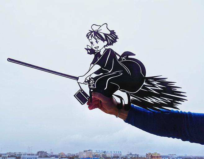 Флюгер «Ведьмочка Кики» ОПТ фото 2