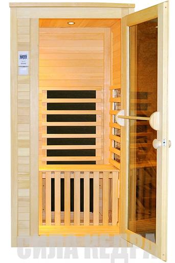 Одноместная ИК сауна с карбоновыми нагревателями фото 1