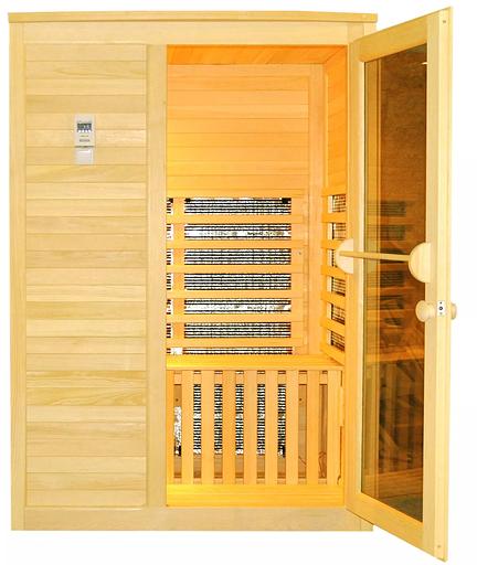 Двухместная ИК сауна с карбоновыми нагревателями фото 1