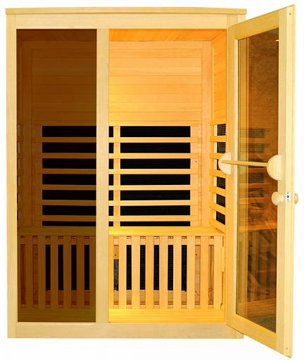 Двухместная ИК сауна с карбоновыми нагревателями фото 2