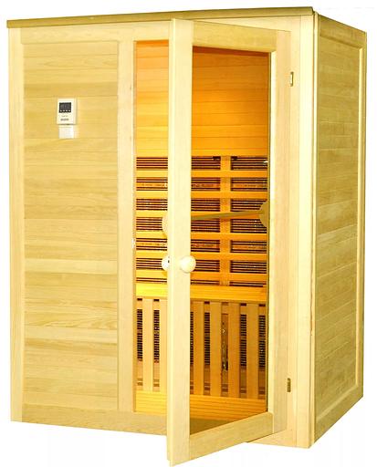 Двухместная ИК сауна с карбоновыми нагревателями фото 3