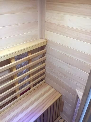 Двухместная ИК сауна с керамическими нагревателями фото 2