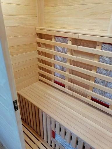 Трехместная ИК сауна с керамическими нагревателями фото 9