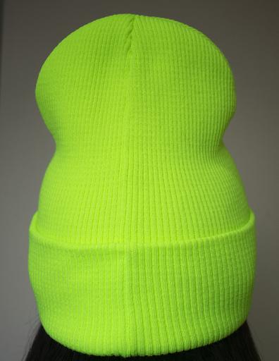Шапка лопата салатовая ОПТ фото 3