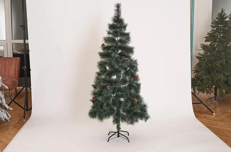 Искусственная сосна с инеем 120 см ОПТ фото 6