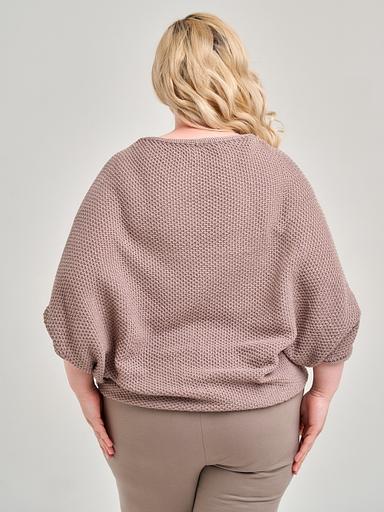 Кардиган Аванта коричневый 44-52, 54-62 ОПТ фото 2