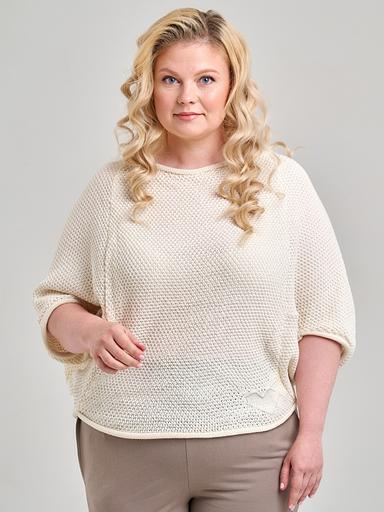 Кардиган Аванта молочный 44-52, 54-62 ОПТ фото 1