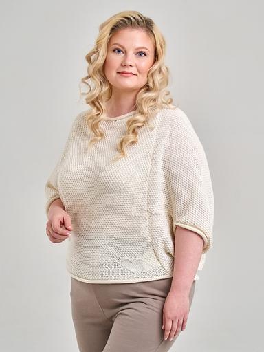 Кардиган Аванта молочный 44-52, 54-62 ОПТ фото 4