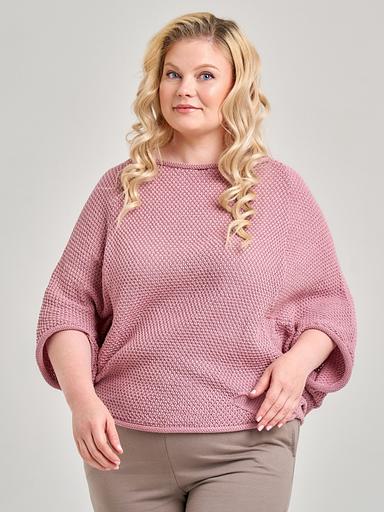 Кардиган Аванта розовый 44-52, 54-62 ОПТ фото 1