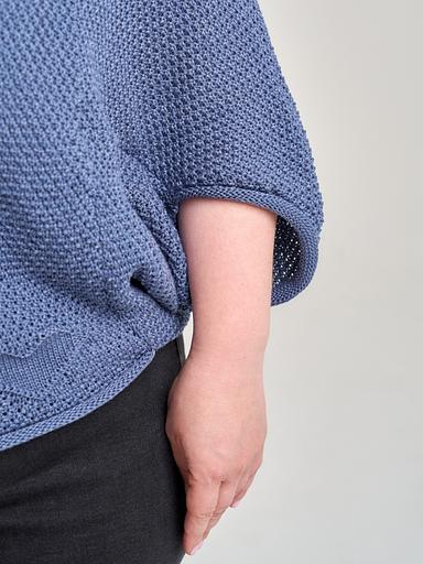 Кардиган Аванта синий 44-52, 54-62 ОПТ фото 10