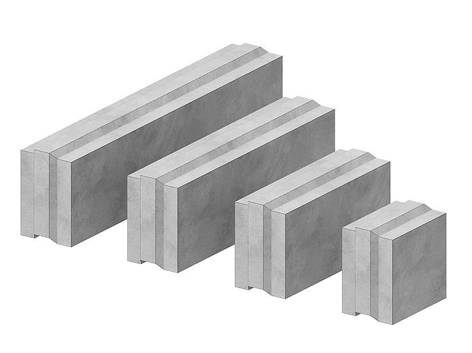 Блок рядовой из полистиролбетона Б-1.1 600 × 400 × 600 мм, опт фото 1