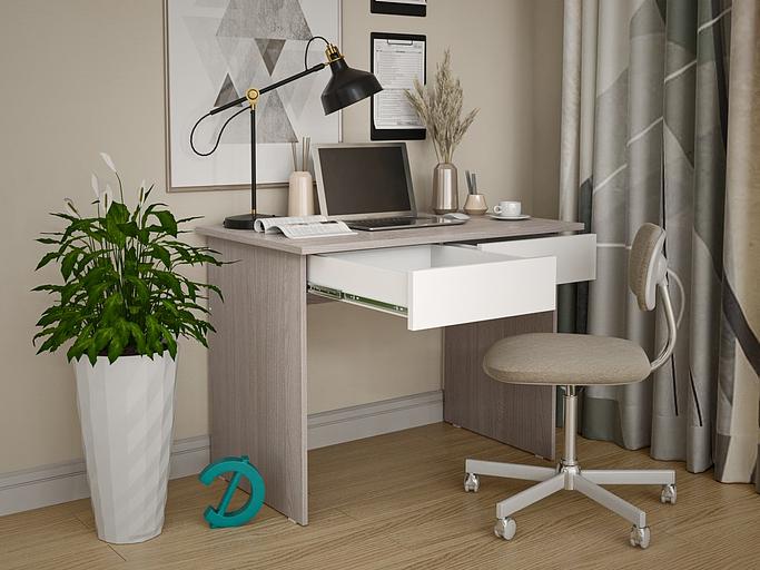 Стол письменный Досто «Берта» с выдвижными ящиками 1000×600×750h мм, опт фото 4