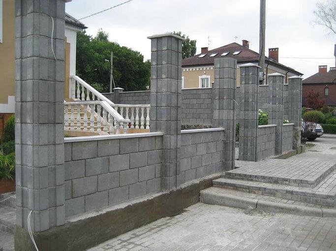 Камень столбовой 320х320х188 мм ОПТ фото 5