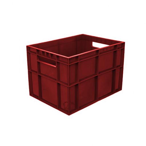 Ящик Финпак 400x300x280 мм красный фото 1